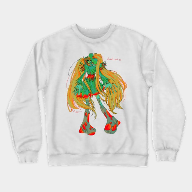 Venus fly trap Crewneck Sweatshirt by juulsart